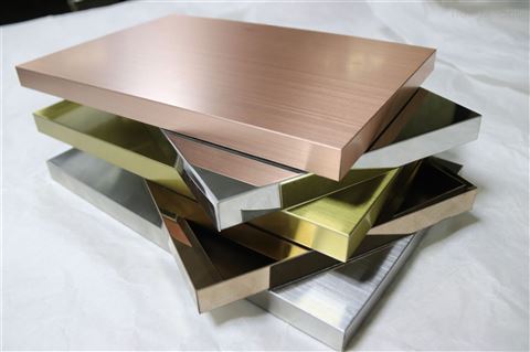 Композитна стільна панель з металевого дзеркала (3)