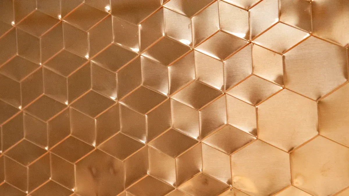 Aluminum honeycomb panels
