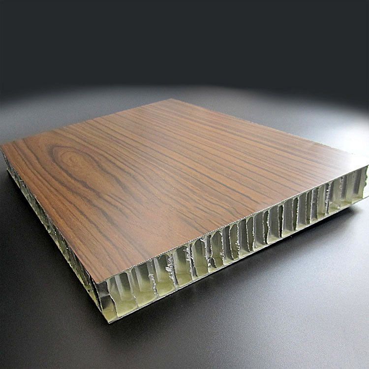 veneer coated aluminum honeycomb panel
